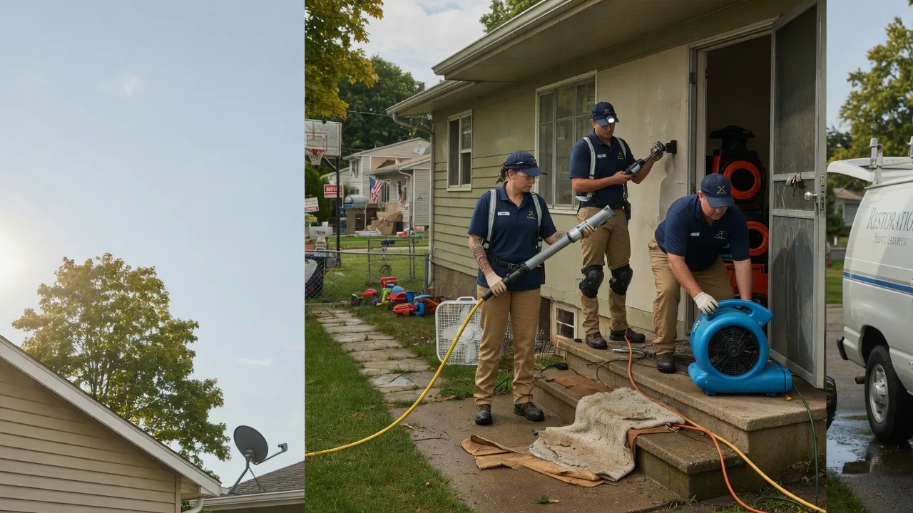 Crawl Space Water Removal in New Goshen, IN near me