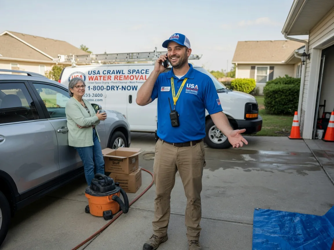 Crawl Space Water Removal New Goshen, IN FAQs